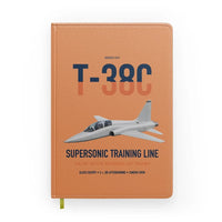 Thumbnail for T-38C Talon design on orange notebook