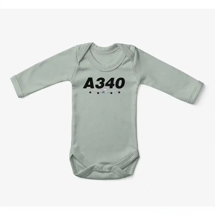 Airbus A340 Baby Bodysuit - view 10
