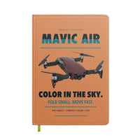 Thumbnail for DJI Mavic Air design on orange notebook