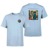 Thumbnail for VINTAGE G4305 - The Powder Room At Altitude - Double-Side T-Shirt design on lightblue double side t shirt