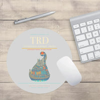 Thumbnail for Trondheim Airport Vrnes TRD Mouse-Pad Round - Light Gray