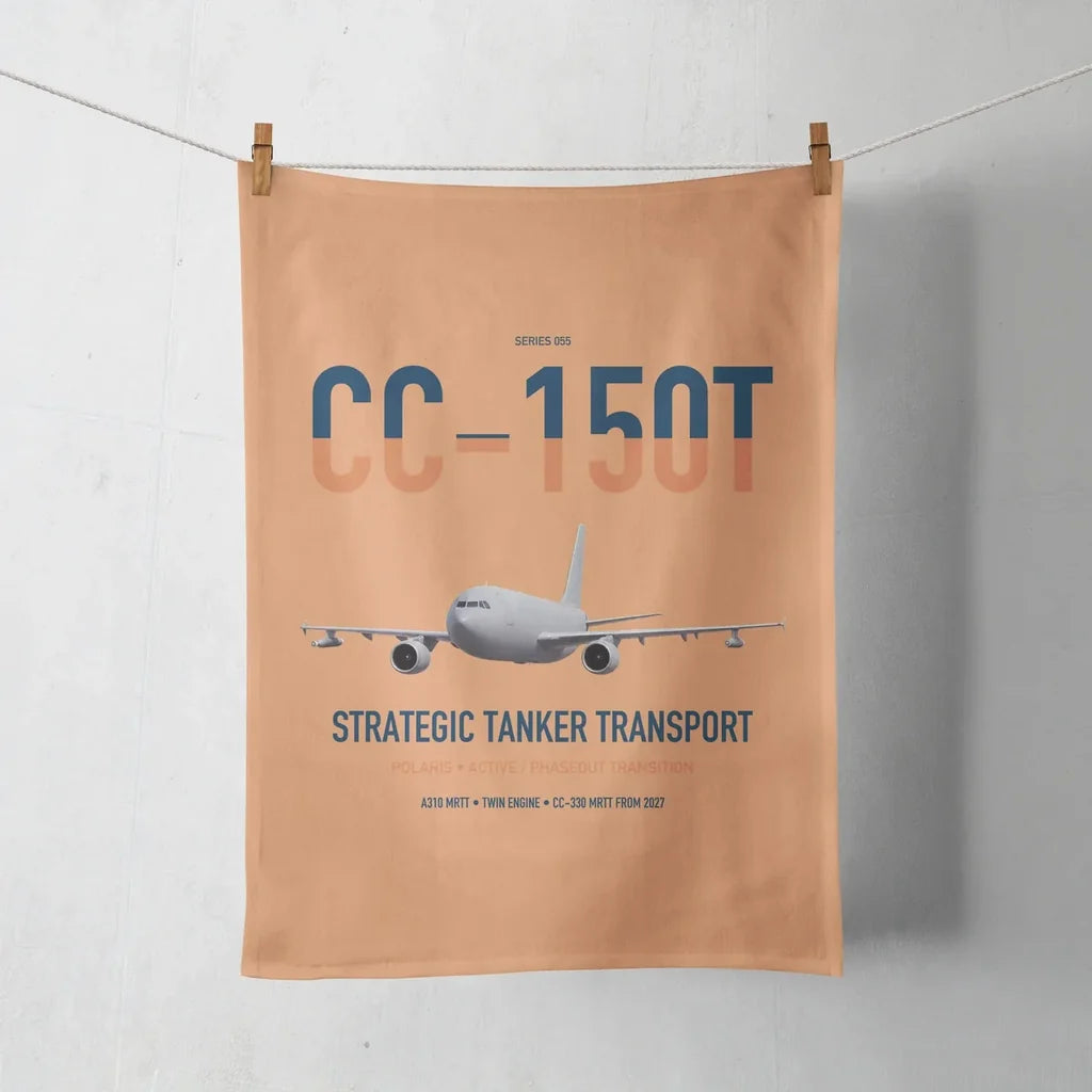 Airbus CC-150T Polaris design on orange towel
