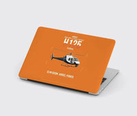Thumbnail for Airbus H125 design on orange MacBook case