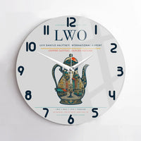 Thumbnail for Lviv Danylo Halytskyi International Airport LWO Wall-Clock No-Frame - Light Gray