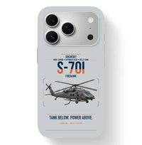 Thumbnail for Sikorsky S-70i FIREHAWK design on light gray magsafe iphone case, for iPhone 17 Pro