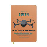 Thumbnail for ACSL SOTEN design on orange notebook