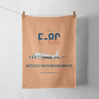 Thumbnail for E-8C Joint STARS design on orange towel