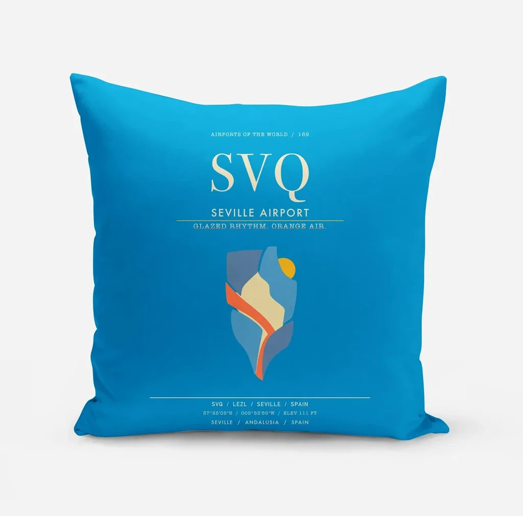 Seville Airport SVQ - Turquoise