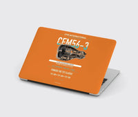 Thumbnail for CFM56-3 design on orange MacBook case