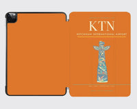 Thumbnail for Ketchikan International Airport (KTN) design on orange ipad tablet case