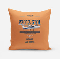 Thumbnail for Tecnam P2012 STOL design on orange pillow