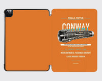 Thumbnail for CONWAY design on orange ipad tablet case