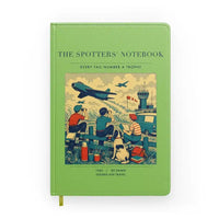 Thumbnail for VINTAGE G4384 - The Spotters' Notebook - Designed Notebooks design on lightgreen