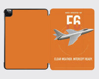 Thumbnail for Hawker Hunter F6 design on orange ipad tablet case