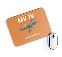 Thumbnail for Supermarine Spitfire Mk IX design on orange rectangle mouse pad