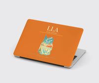 Thumbnail for Luleå Airport (LLA) design on orange MacBook case