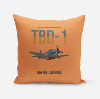Thumbnail for TBD-1 Devastator design on orange pillow