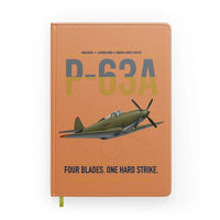 Thumbnail for P-63A Kingcobra design on orange notebook