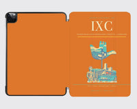 Thumbnail for Shaheed Bhagat Singh International Airport (IXC) design on orange ipad tablet case