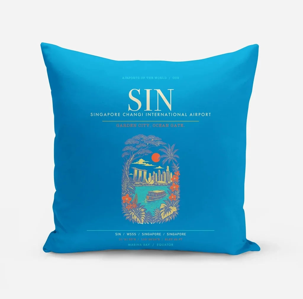 Singapore Changi International Airport SIN - Turquoise