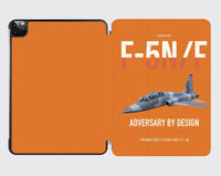 Thumbnail for F-5N F Adversary design on orange ipad tablet case