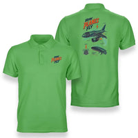 Thumbnail for SIGNAL 616 - How Planes Fly V2 - Double-Side Polo design on light green double side polo