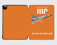 Thumbnail for Dassault Mirage IIIC design on orange ipad tablet case