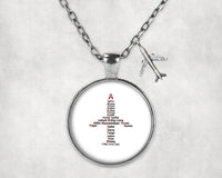 Thumbnail for Aviation Alphabet Necklace - view 10