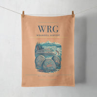 Thumbnail for Wrangell Airport (WRG) design on orange towel