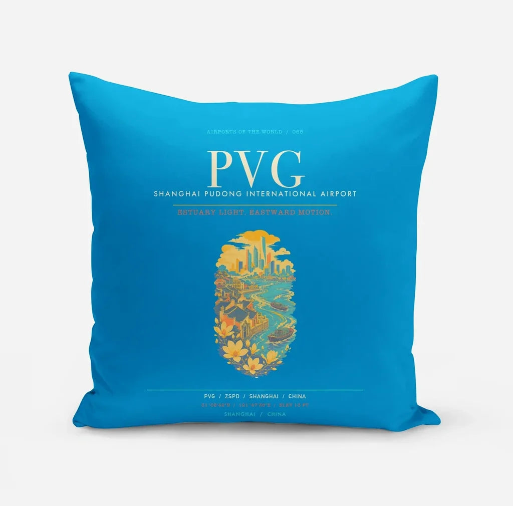 Shanghai Pudong International Airport PVG - Turquoise
