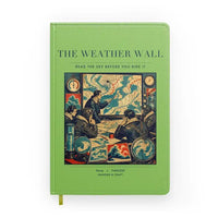 Thumbnail for VINTAGE G4141 - The Weather Wall - Designed Notebooks design on lightgreen
