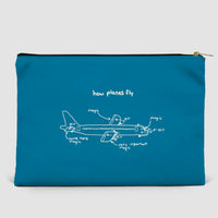 Thumbnail for How Planes Fly Zipper Pouch - view 10
