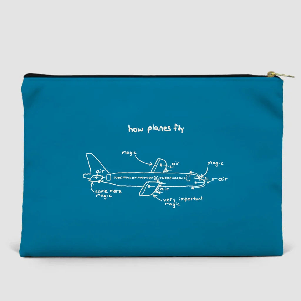 How Planes Fly Zipper Pouch - view 10