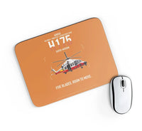 Thumbnail for Airbus H175 design on orange rectangle mouse pad