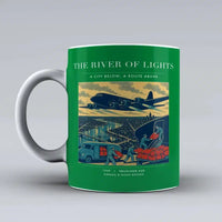 Thumbnail for VINTAGE G4152 - The River Of Lights - Ceramic Mug design on green
