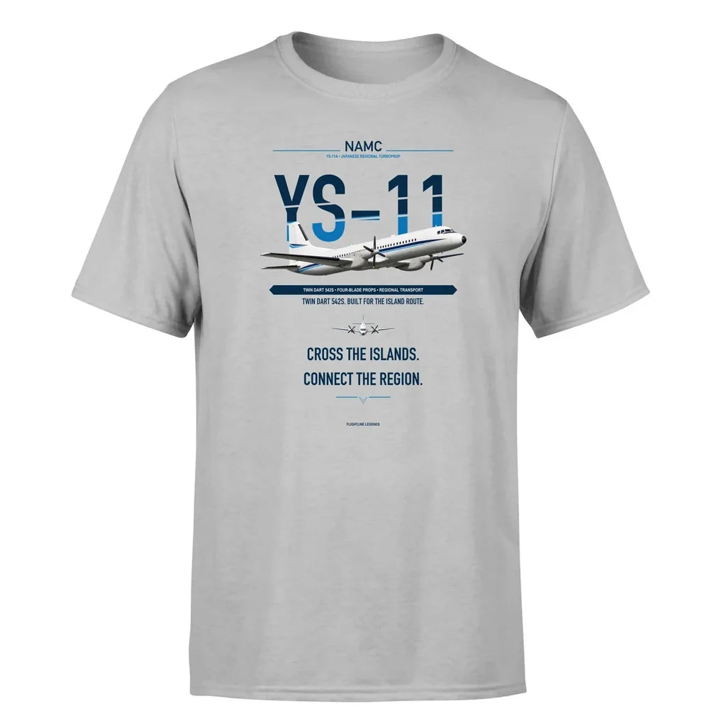 NAMC YS-11A design on light gray single side