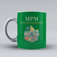 Thumbnail for International Airport MPM Mug design on green maputo