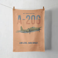 Thumbnail for A-20G Havoc design on orange towel