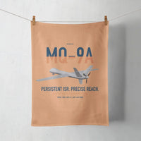 Thumbnail for MQ-9A Reaper design on orange towel