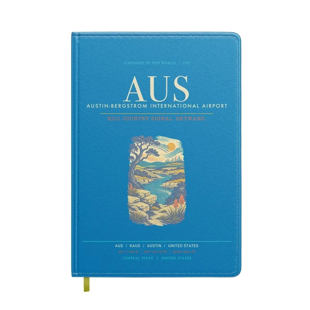 Austin-Bergstrom International Airport AUS - Turquoise