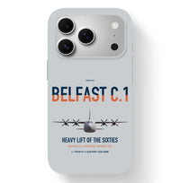 Thumbnail for Short Belfast C.1 design on light gray magsafe iphone case, for iPhone 17 Pro