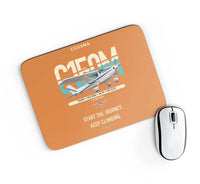 Thumbnail for Cessna 150M design on orange rectangle mouse pad
