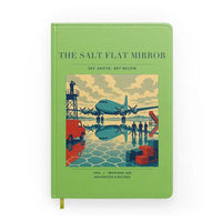 Thumbnail for VINTAGE G4333 - The Salt Flat Mirror - Designed Notebooks design on lightgreen