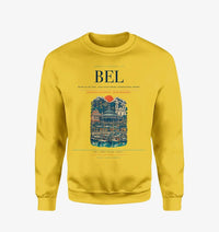 Thumbnail for Belem Val de Cans - Julio Cezar Ribeiro International Airport BEL Sweatshirt - Yellow