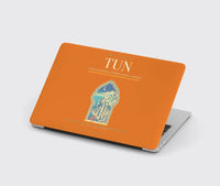 Thumbnail for Tunis-Carthage International Airport (TUN) design on orange MacBook case