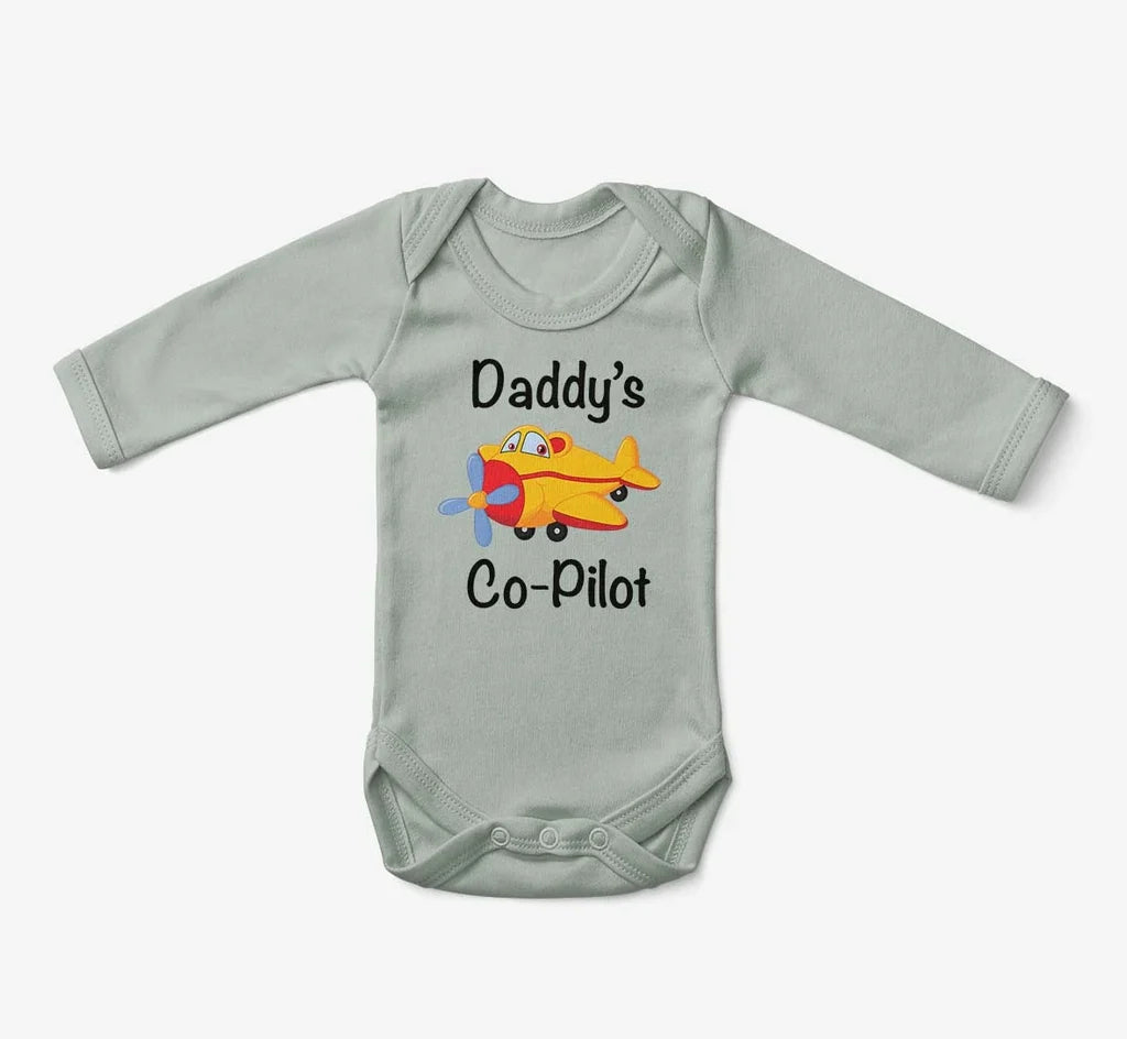 Daddy's Co-Pilot Baby Bodysuit - view 10