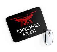 Thumbnail for Drone aviation design on neoprene with anti-slip base mouse pad.