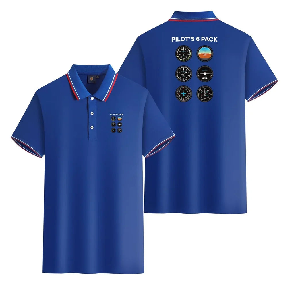 Customisable Pilot's 6 Polo Shirt - view 10