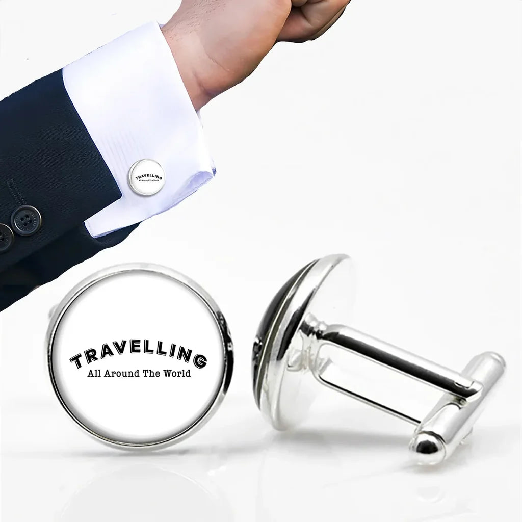 Travelling All Around The World Cuff Links - view 10