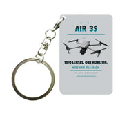 Thumbnail for DJI Air 3S Key Chain design on light gray key chain